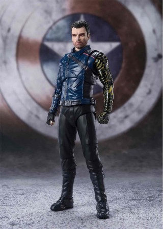 tamashii nations figura tamashi nations bucky barnes figura marvel the falcon and the winter soldier