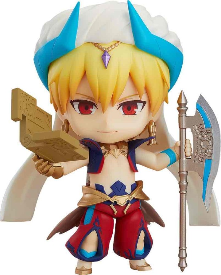 orange rouge figura good smile company fate gran order caster - gilgamesh version ascension nendoroi