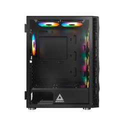 torre atx montech x3 mesh black 3x120mm 3x140mm argb  max vent 160mm max vga 305mm