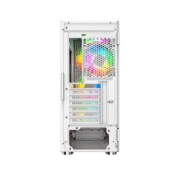 torre atx montech x3 mesh white 3x120mm 3x140mm argb  max vent 160mm max vga 305mm