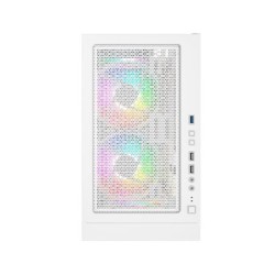torre atx montech x3 mesh white 3x120mm 3x140mm argb  max vent 160mm max vga 305mm