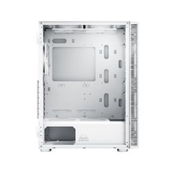 torre atx montech x3 glass white 3x120mm 3x140mm argb  max vent 160mm max vga 305mm