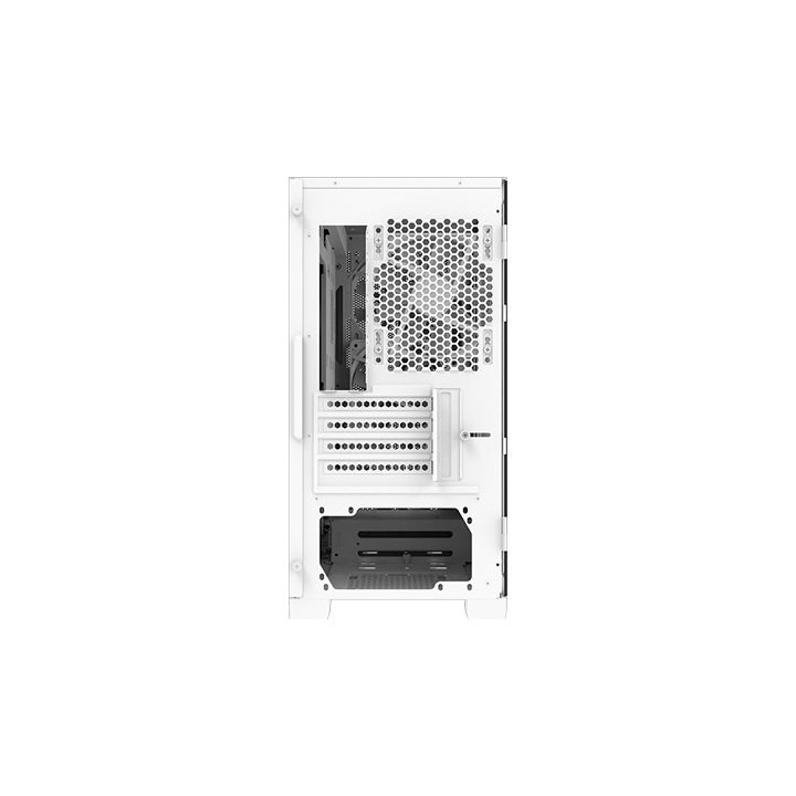 torre micro-atx montech air 100 argb white 4xvent 120mm argb max vent 160mm vga 330mm