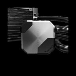 disipador ref liquida montech hyperflow s240 b 2vent 120mm intel-amd argb black