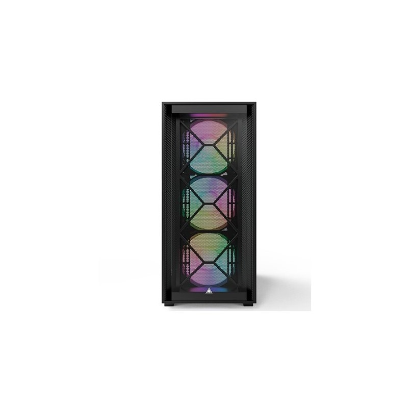 torre atx montech air 1000 premium black 2 frontal 4xvent argb max vent 170mm vga 340mm
