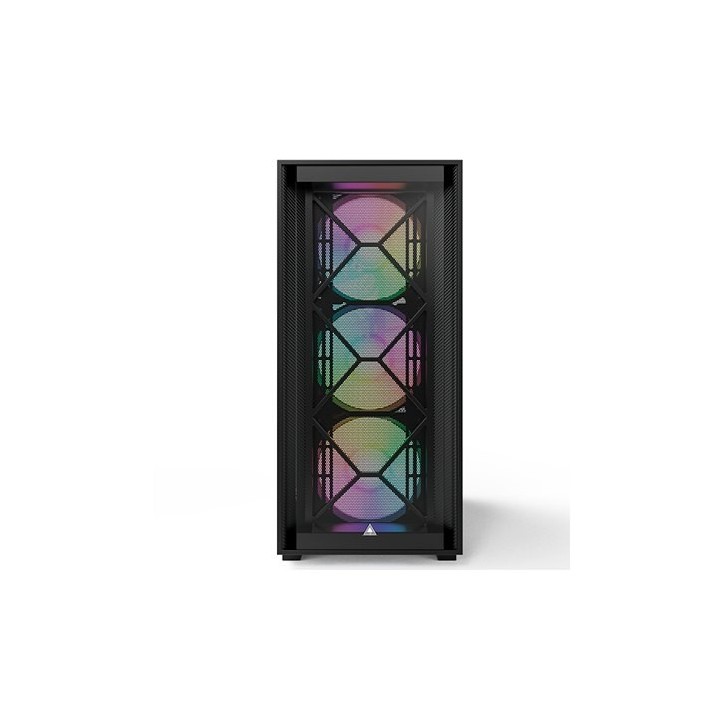 torre atx montech air 1000 premium black 2 frontal 4xvent argb max vent 170mm vga 340mm