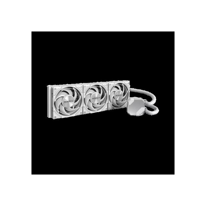 disipador ref liquida montech hyperflow s360 w 3vent 120mm intel-amd argb white