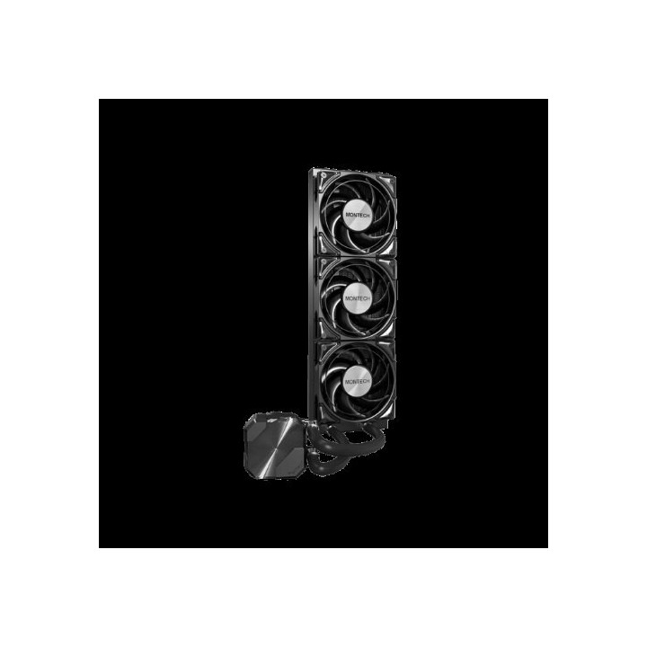 disipador ref liquida montech hyperflow s360 b 3vent 120mm intel-amd argb black