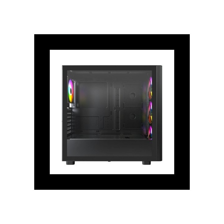 torre atx montech xr wood black vent 4x120mm cpu max175mm gpu max 420mm