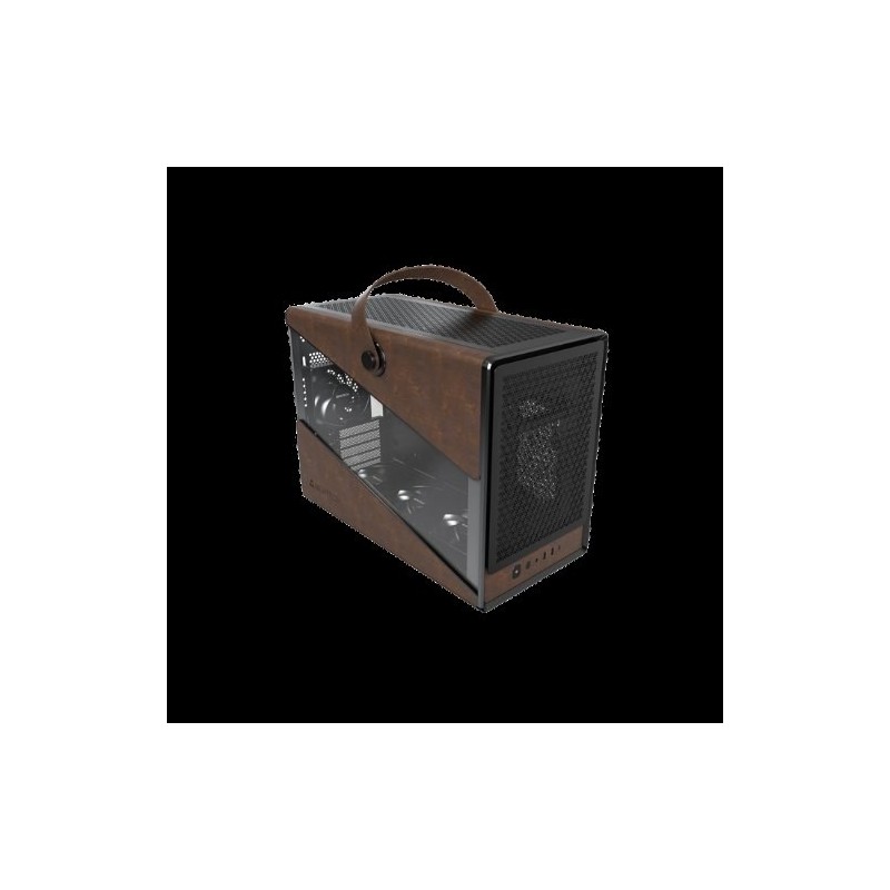 torre m-atx montech heritage pro black 4vent 120mm cpu 170mm gpu 400mm