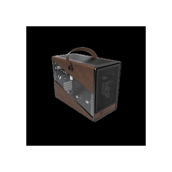 torre m-atx montech heritage pro black 4vent 120mm cpu 170mm gpu 400mm