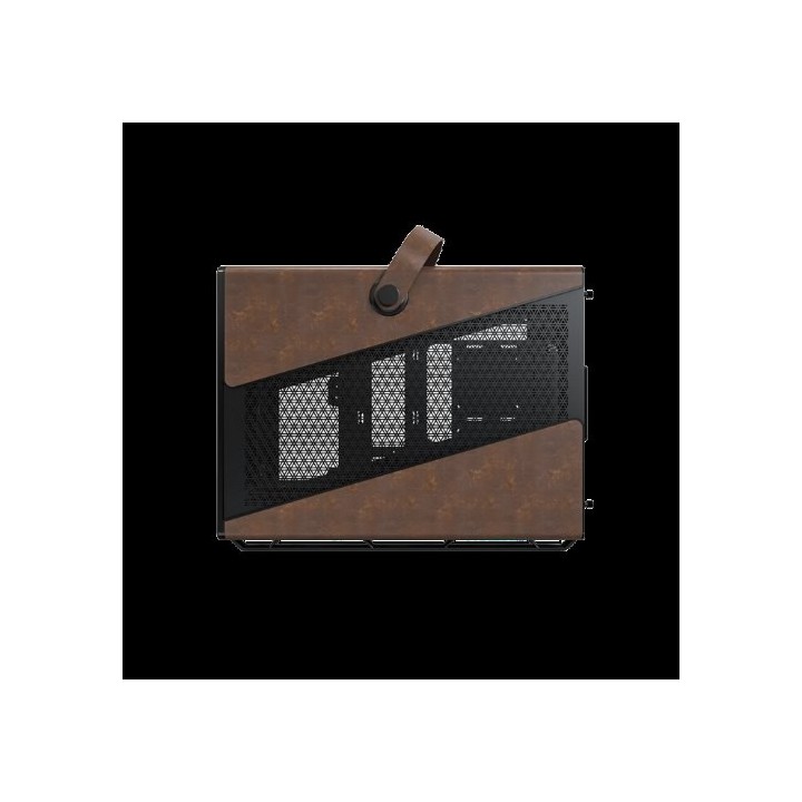 torre m-atx montech heritage pro black 4vent 120mm cpu 170mm gpu 400mm