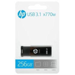 hp memoria usb 3.1 hp 256gb x770w negro
