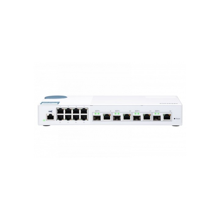 qnap qnap qsw-m408-4c switch gestionado l2 gigabit ethernet (10/100/1000) blanco
