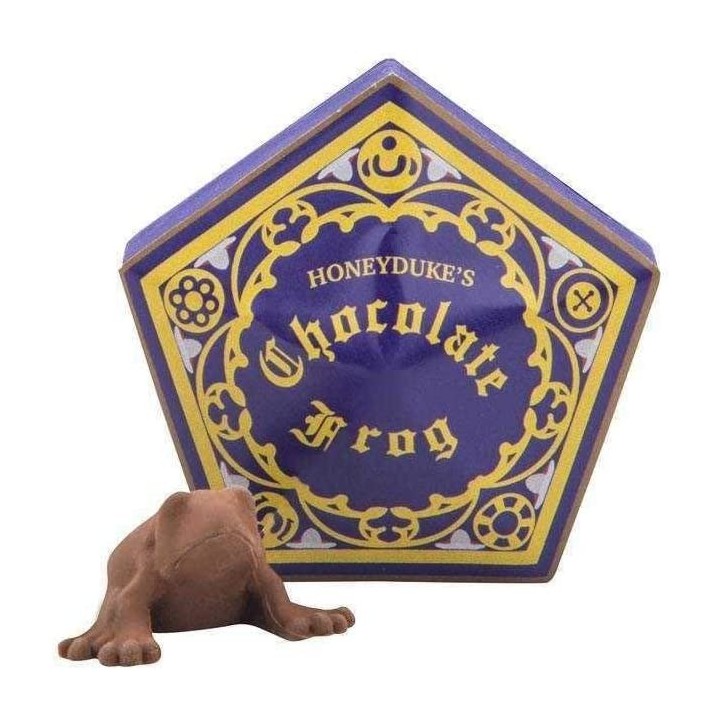 cinereplicas figura de goma gomee harry potter rana de chocolate 6 cm