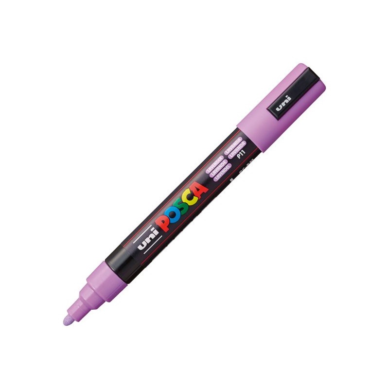 rotulador uni-ball posca pc5m 1.8-2.5mm lavanda