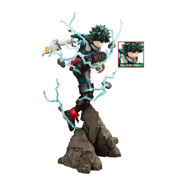 kotobukiya figura kotobukiya my hero academia artfxj izuku midoriya ver. 2 bonus edition 29 cm