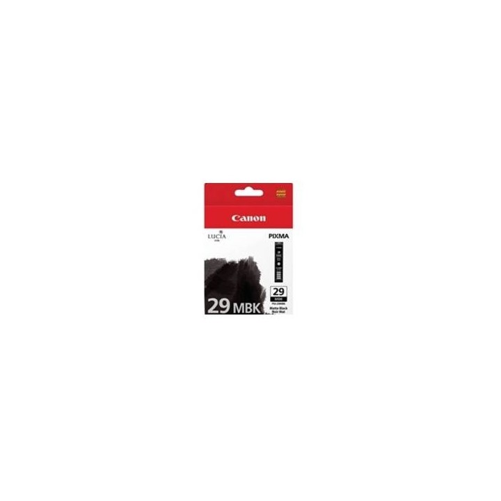 canon cartucho tinta canon pgi - 29mbk negro mate pixma pro 1