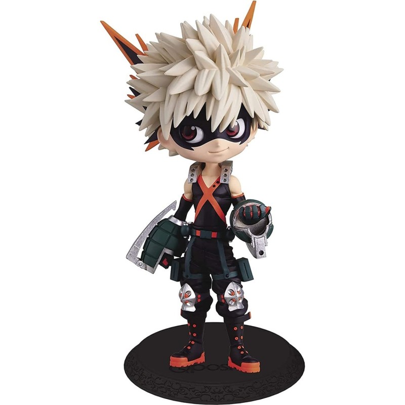 banpresto figura banpresto q posket my hero academia katsuki bakugo version a