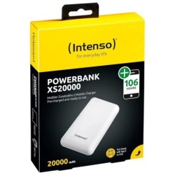 intenso powerbank xs20000 20000 mah blanco