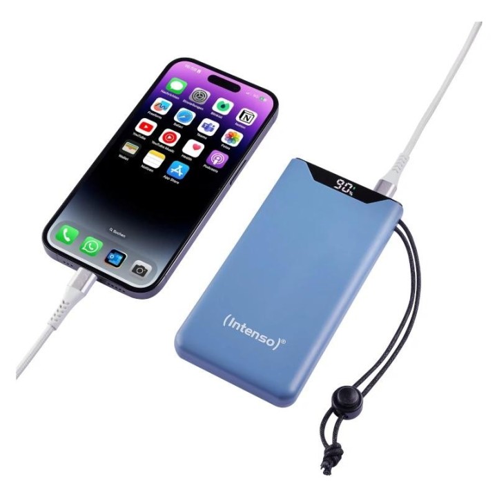 intenso  powerbank f10000  10000 mah  azul
