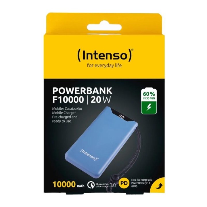 intenso powerbank f20000 20000 mah azul