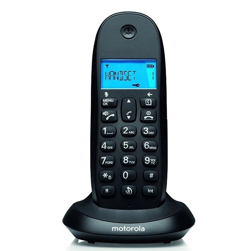 motorola c1001 cb+ telefono dect negro