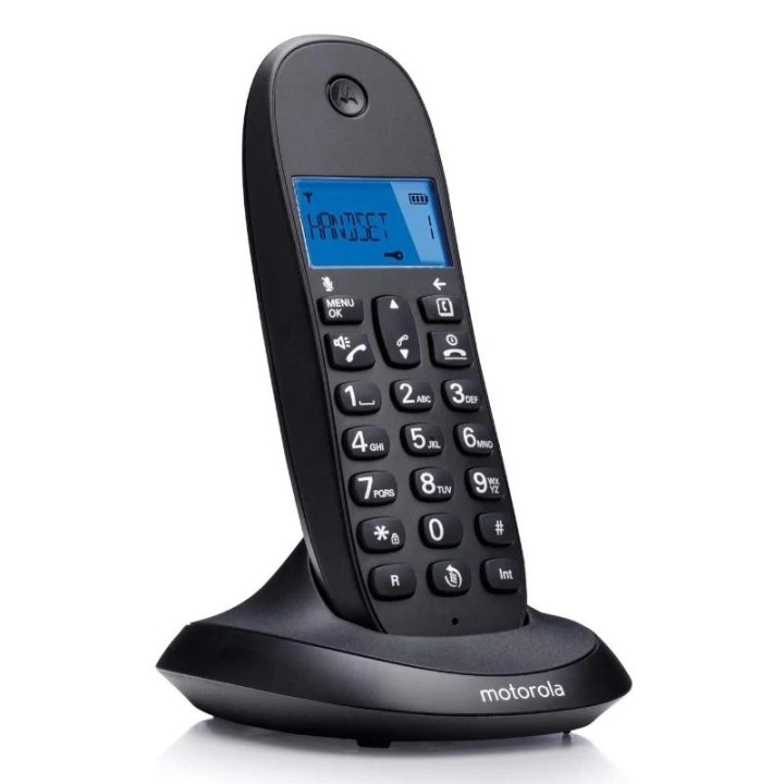 motorola c1001 cb+ telefono dect negro