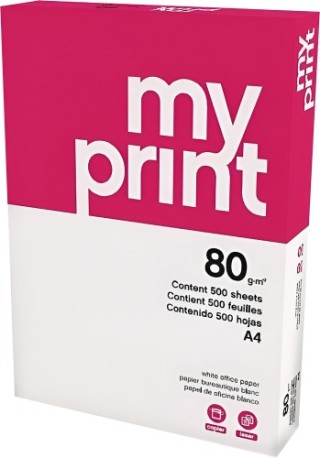 navigator paquete 500h papel economy 80gr a4 my print cie 136 myp0800034  pack: 5 unidades