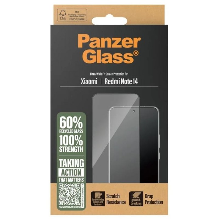 panzerglass screen protector xiaomi redmi note 14