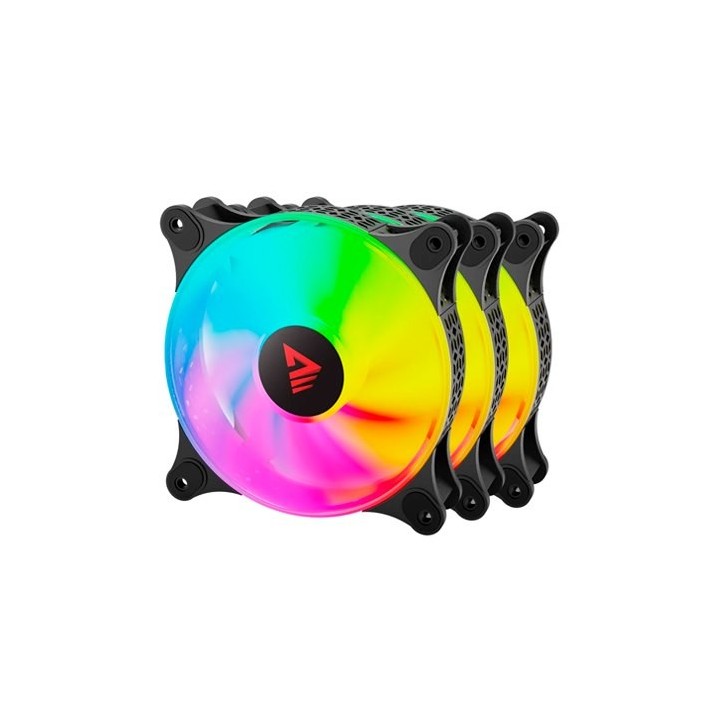 ventilador 120x120 savio blast argb pack 3 uds 1800rpm 25db pwm 4-pin