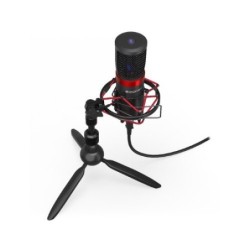 microfono endorfy solum streaming t tripode filtro antipop usb cable 1.8m