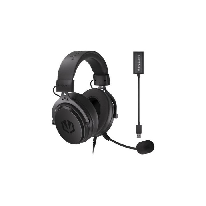 auricularesmicro endorfy viro plus usb micro desmontable 53mm ubs cable 2.9m