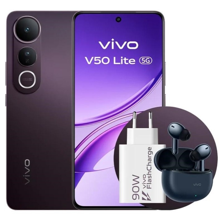 vivo v50 lite 5g 6.77 8gb 256gb black bundle