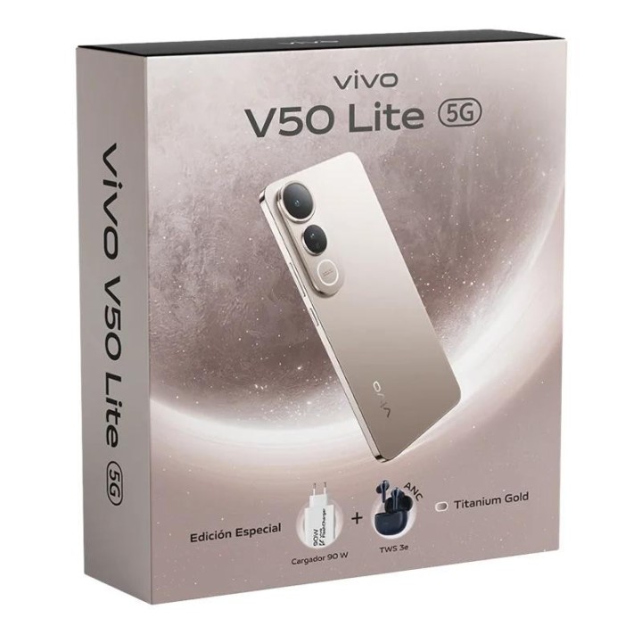 vivo v50 lite 5g 6.77 8gb 256gb gold bundle