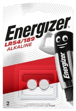 energizer blister 2 pilas de boton modelo lr54/189 energizer e301536702