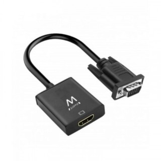 ewent ewent convertidor vga a hdmi con audio