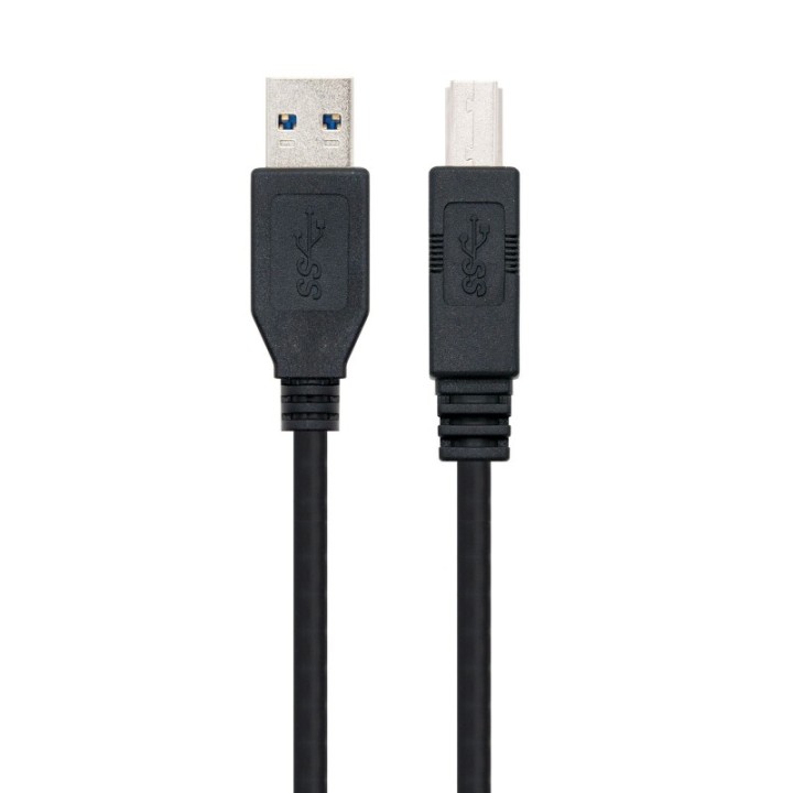 nanocable cable usb 3.0, impresora a/m-b/m, 2m