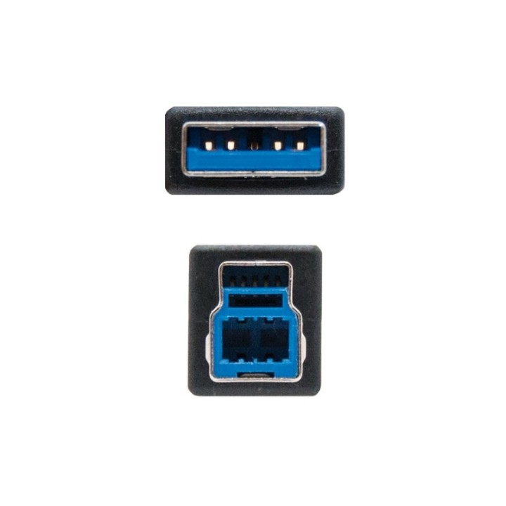 nanocable cable usb 3.0, impresora a/m-b/m, 2m