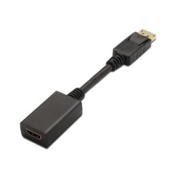 nanocable adaptador displayport (m) a hdmi (h)