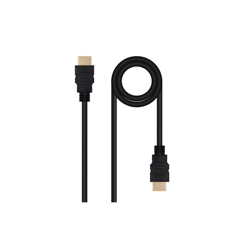 nanocable nanocable cable hdmi v2.0 4k@60hz 18gbps a/m-a/m, 7.0 m, negro