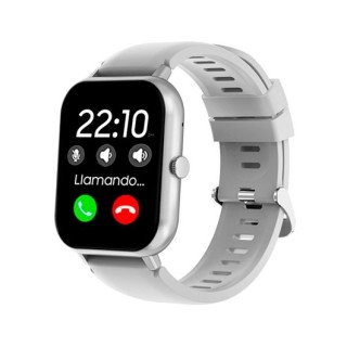 smartwatch cool forest gris 1.83  correa silicona 20mm ip67 bluetooth
