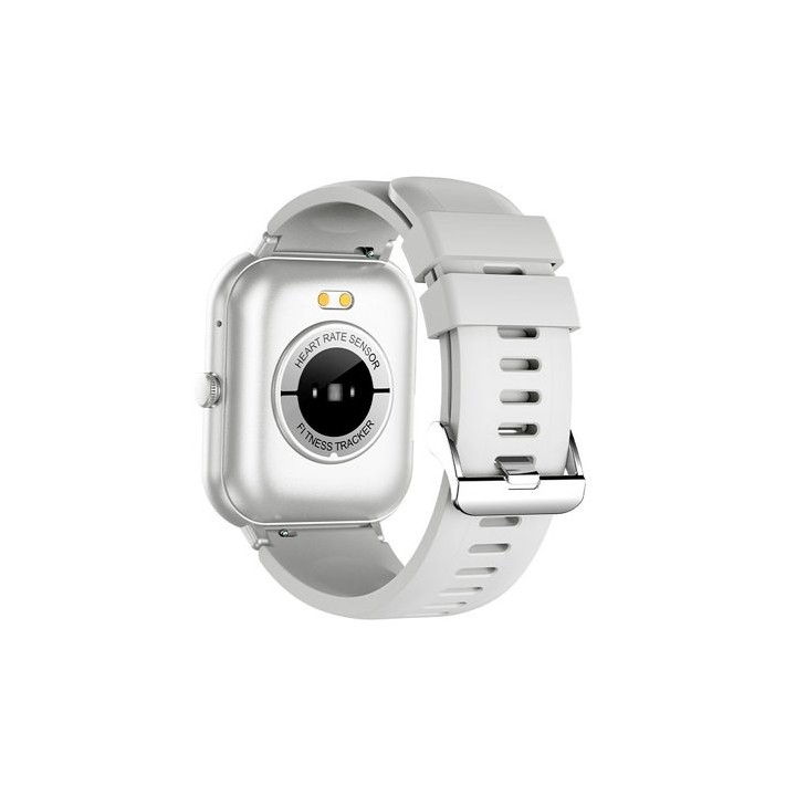 smartwatch cool forest gris 1.83  correa silicona 20mm ip67 bluetooth