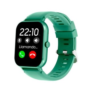 smartwatch cool forest verde 1.83  correa silicona 20mm ip67 bluetooth