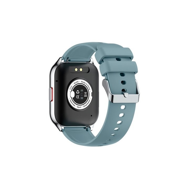 smartwatch cool nova gris 2.01  correa silicona 22mm ip67 bluetooth 5.2