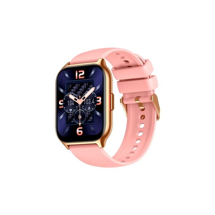 smartwatch cool nova rosa 2.01  correa silicona 22mm ip67 bluetooth 5.2