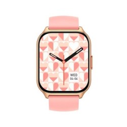 smartwatch cool nova rosa 2.01  correa silicona 22mm ip67 bluetooth 5.2