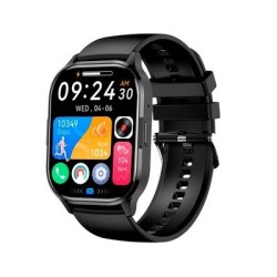 smartwatch cool amoled delta negro 2.01  correa silicona 22mm ip67 bluetooth 5.3