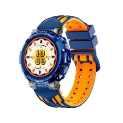 smartwatch cool clever azul 1.27  correa silicona 22mm ip67 bluetooth 5.0