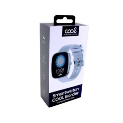 smartwatch cool border gris 1.83  correa silicona 22mm ip67 bluetooth 5.3